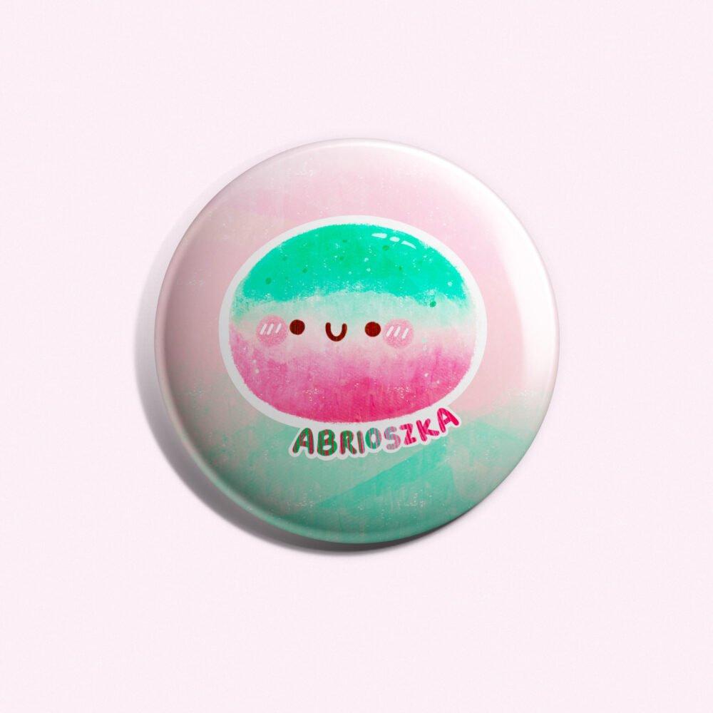 Abroseksualna Abrioszka Przypinka 58mm