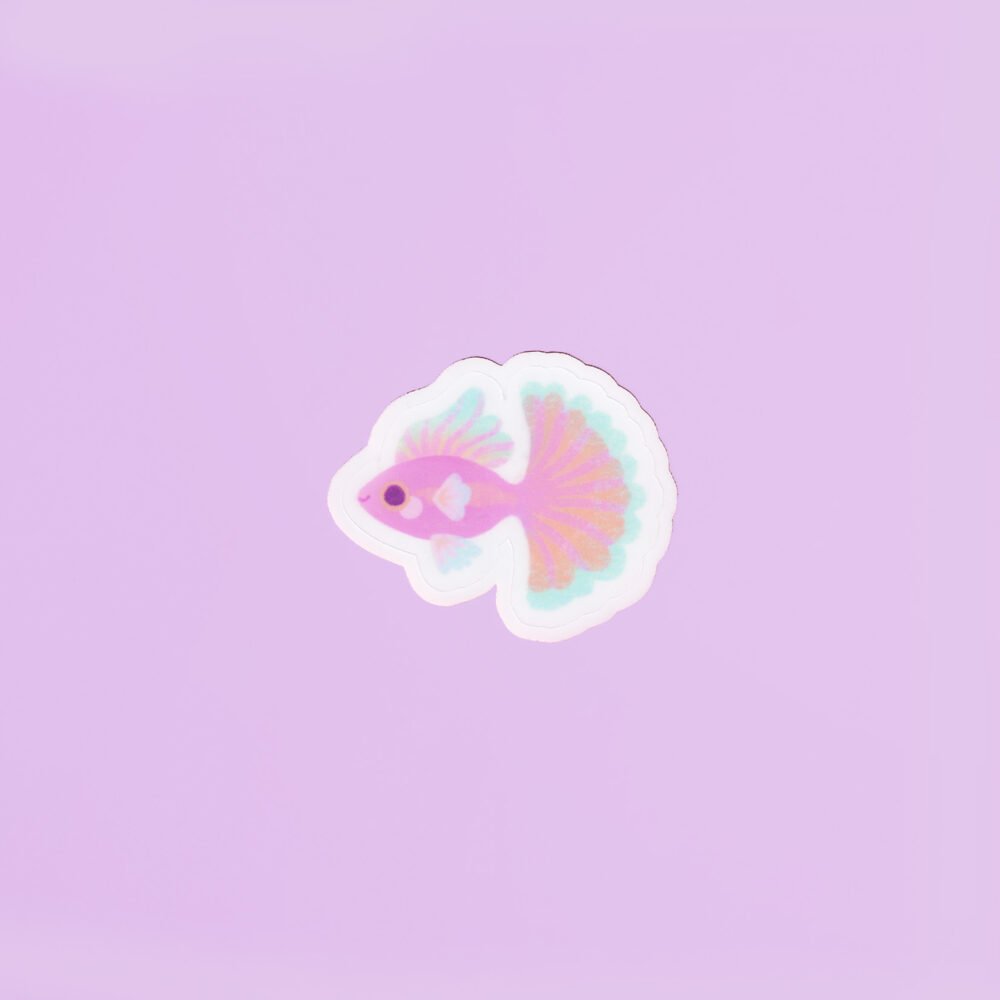 Naklejka Pastelowy Bojownik