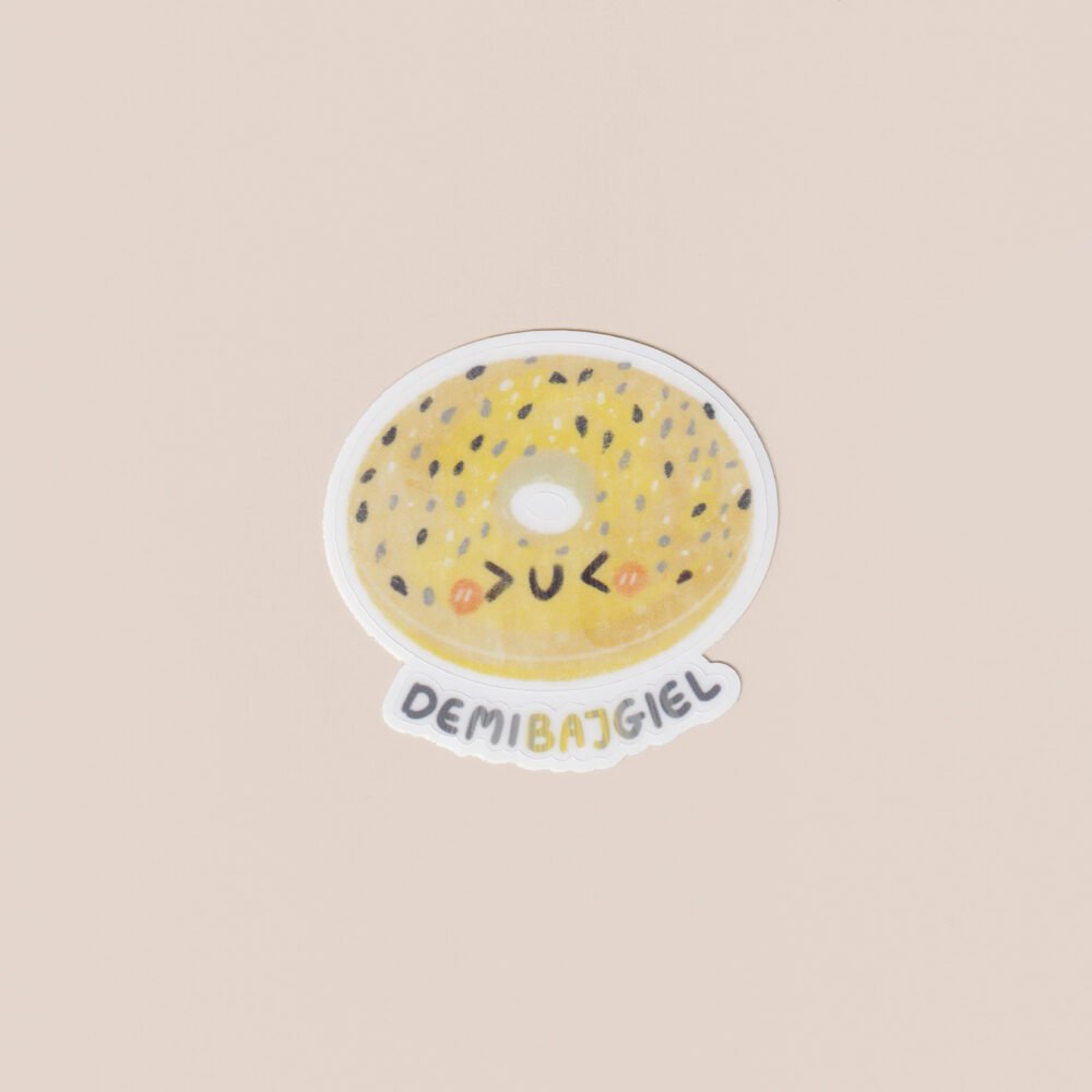 Naklejka Demigender Demibajgiel