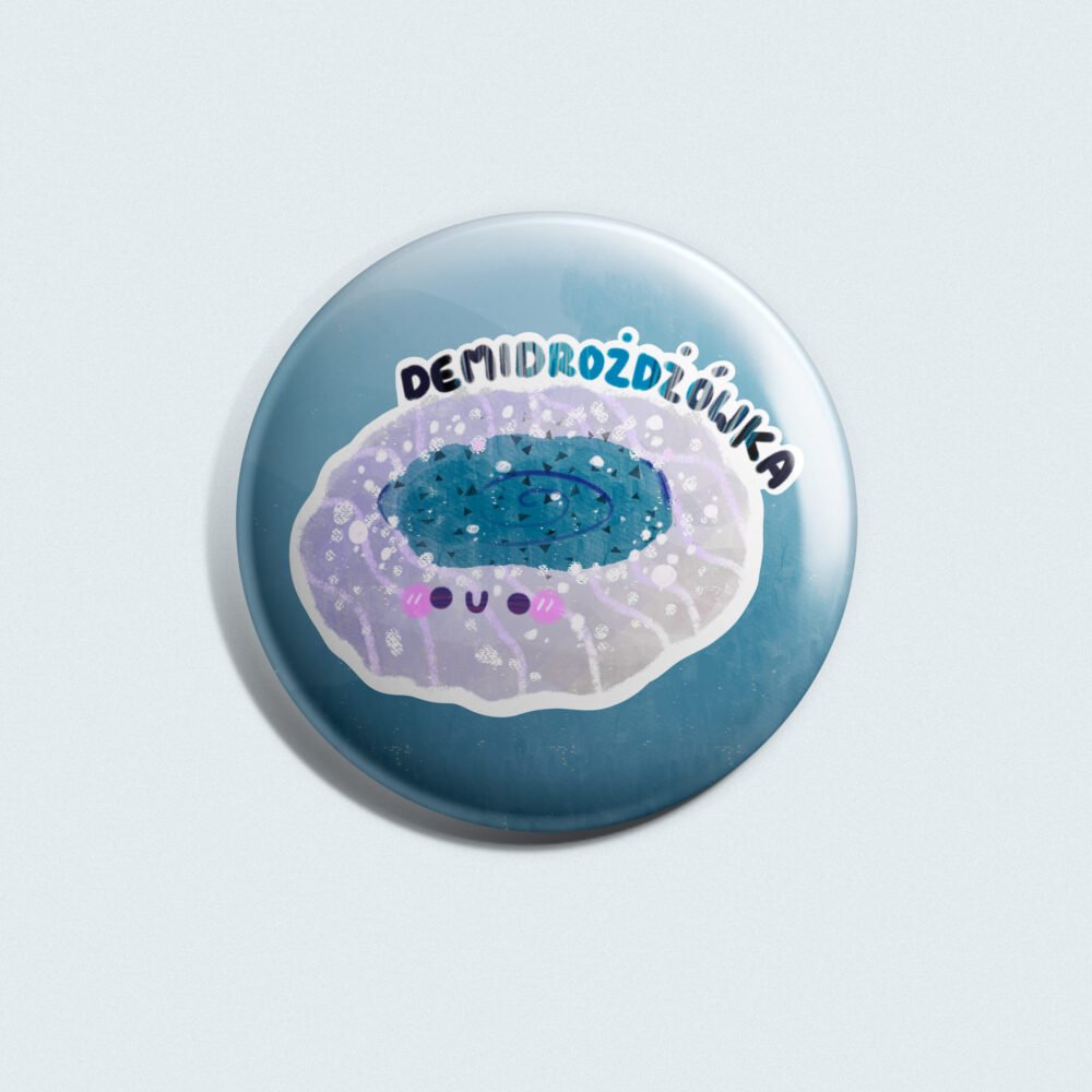 Demiaroace Drożdżówka Przypinka 58mm