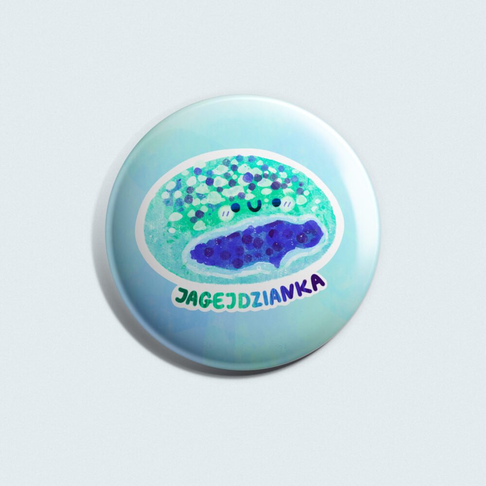 Jagejdzianka  Przypinka 58mm