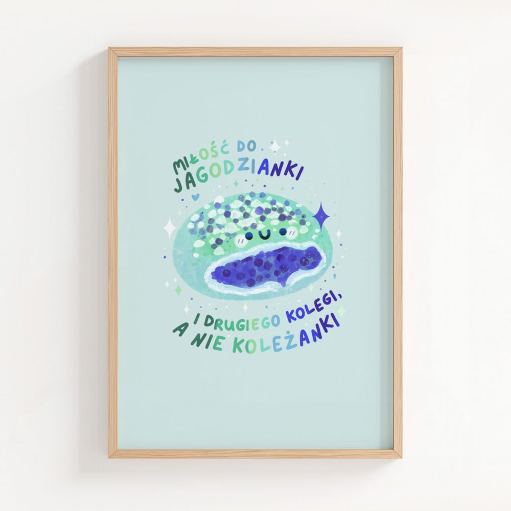 Jagejdzianka Art Print | A5 | A4 | A3 |