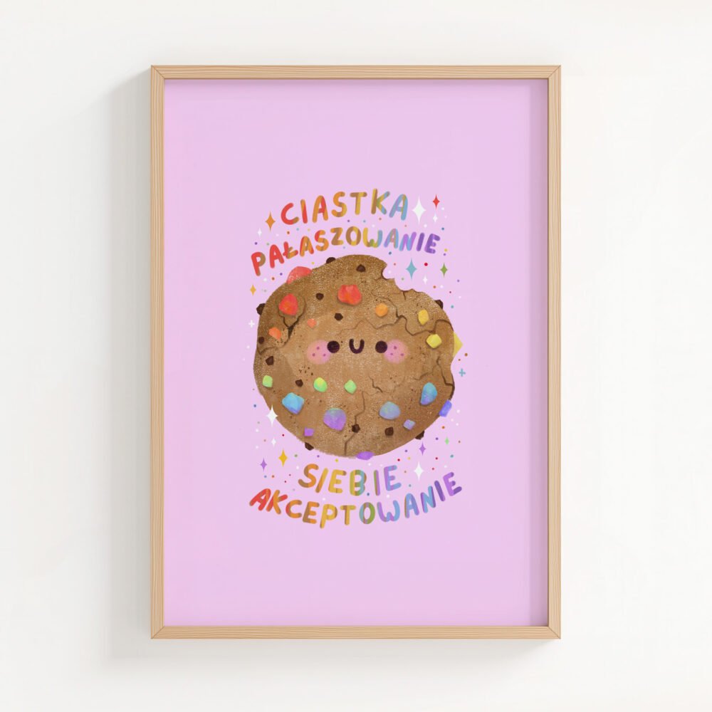 Pride Ciasteczko Art Print | A5 | A4 | A3 |