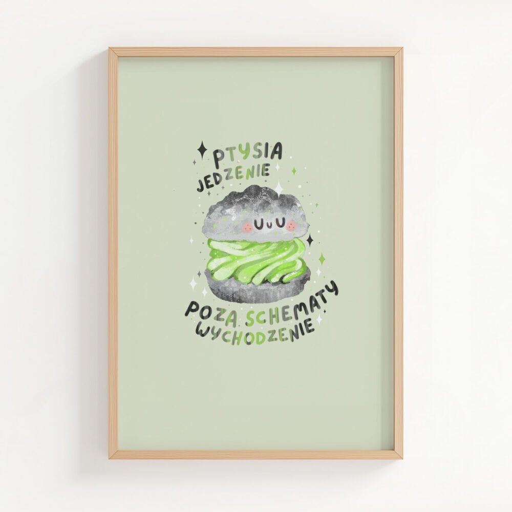 Ptyś Agender Art Print | A5 | A4 | A3 |