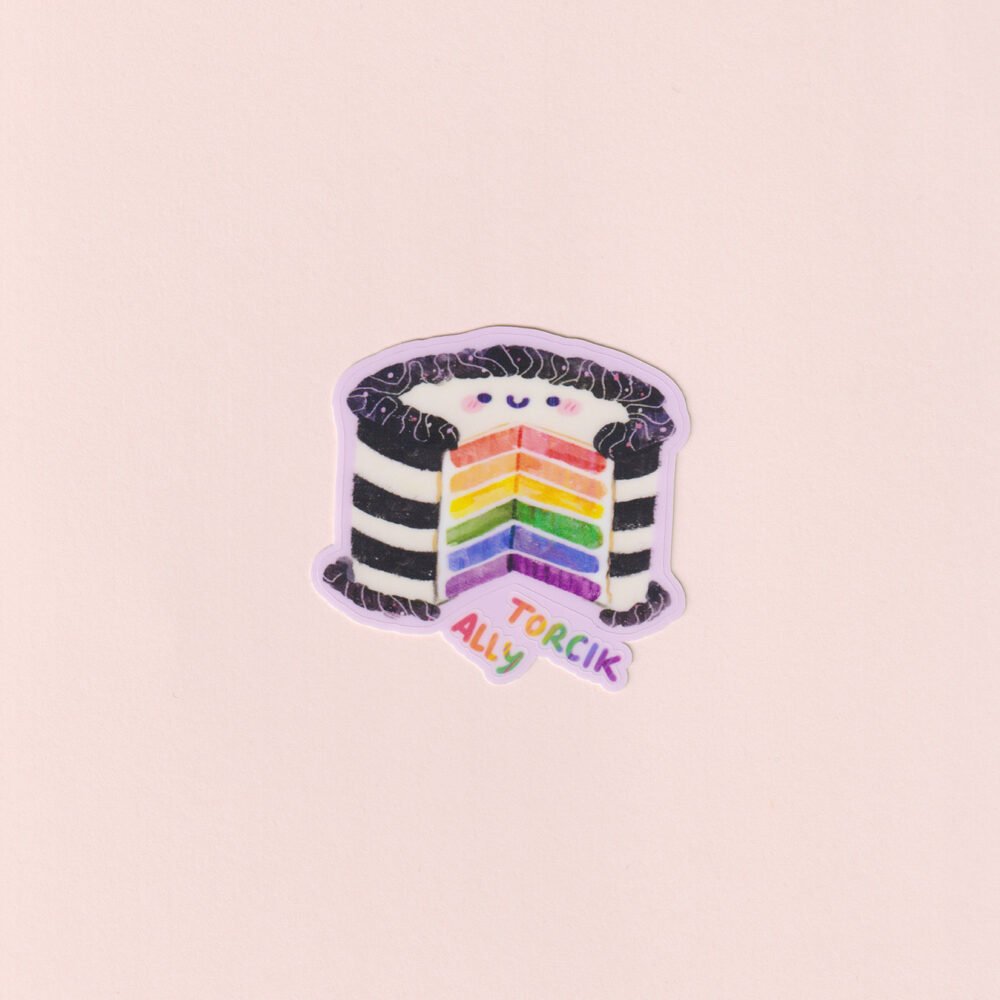 Torcik Ally Naklejka
