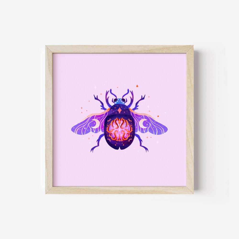 Kosmiczny Żuk | A5 | A4 | A3 | (kwadrat)