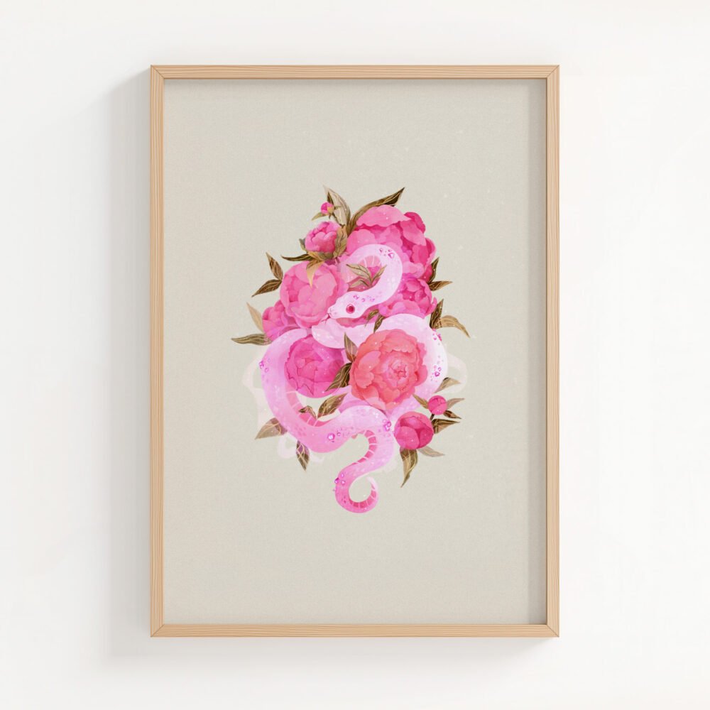 Wąż Fifąż w Peoniach | A5 | A4 | A3 |